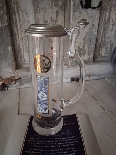 Bierkrug glas glaskrug - glas,