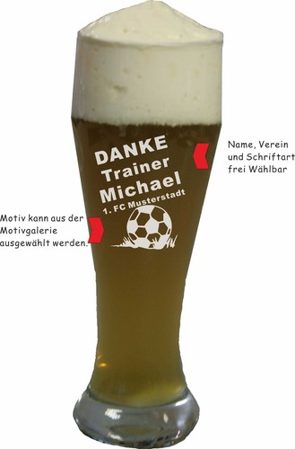 Bierglas weizenbierglas mit - bierglas,