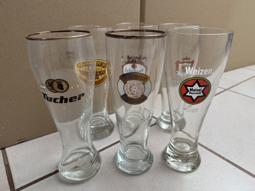 Weizenbiergläser tucher - 6,