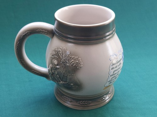 Relief bierkrug mit - relief,