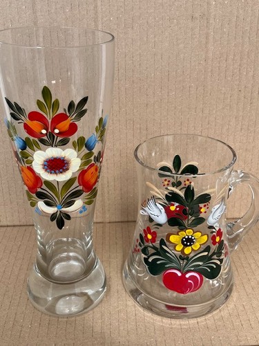 Weißbierglas und glaskrug - weißbierglas,