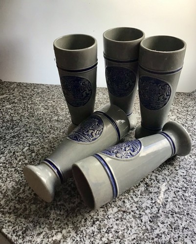 Steingut weizenkrug set - weizenkrug, 5