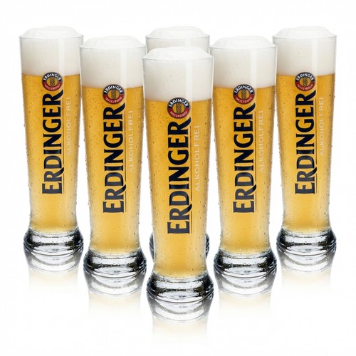 Erdinger bier glas 5l - 6x, 0,5l