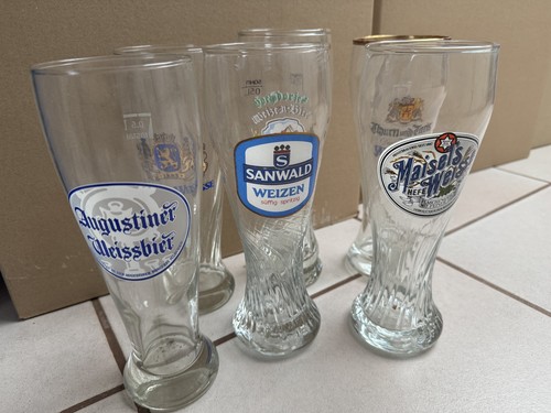 Weizenbiergläser augustiner - 6,