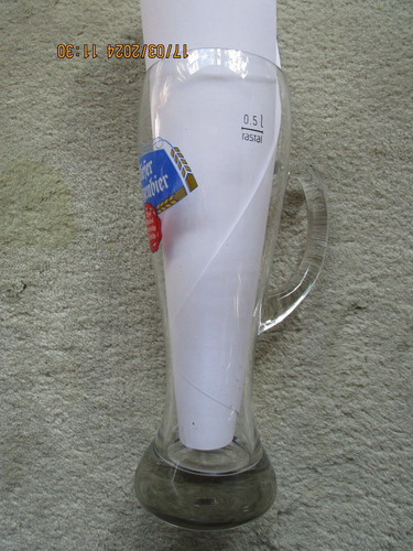 Krug glaskrug mit henkel - krug,