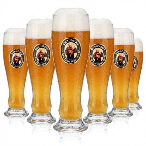 Franziskaner weißbier glas - 6x,